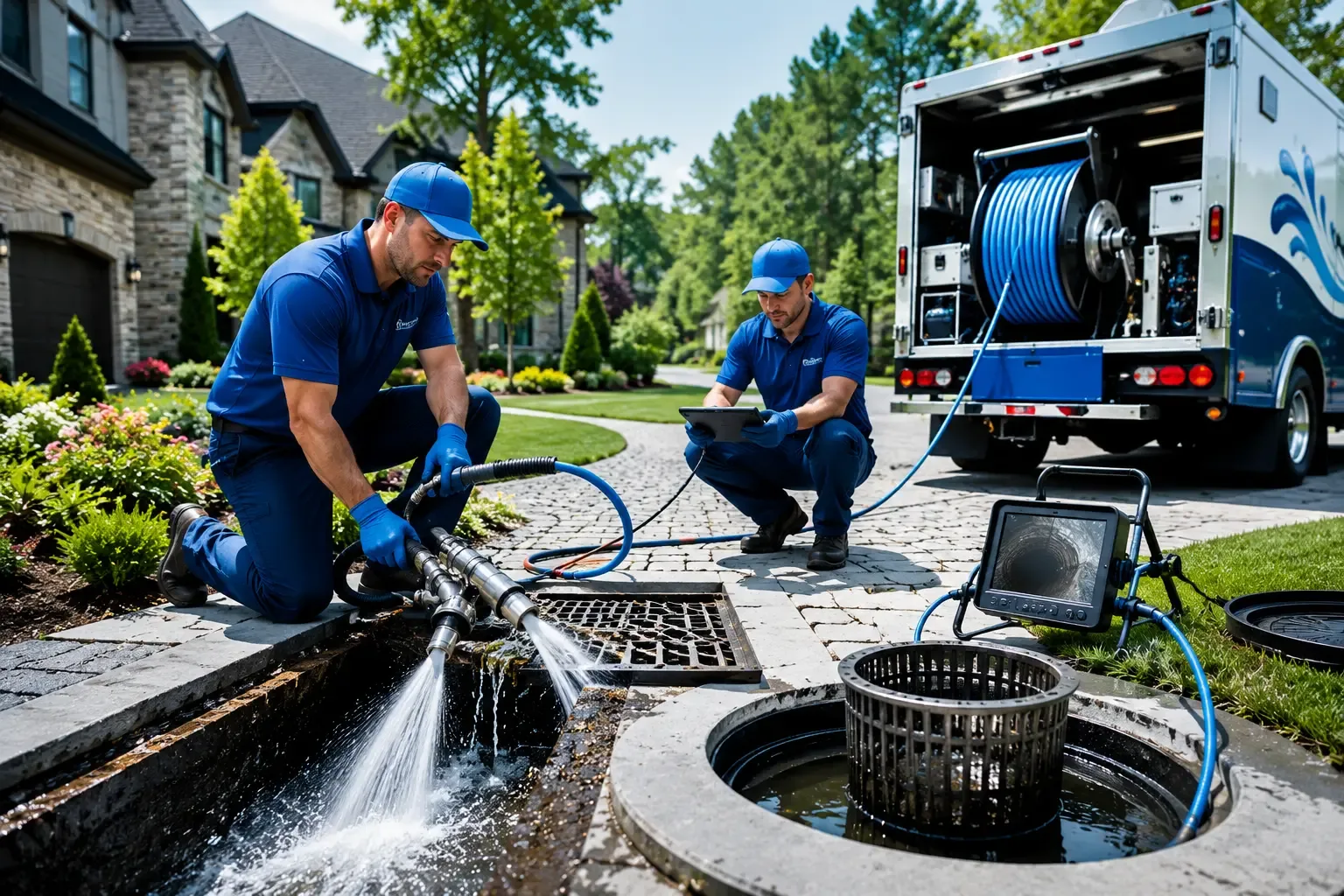Local outdoor drain cleaning professionals in Franklin, WI