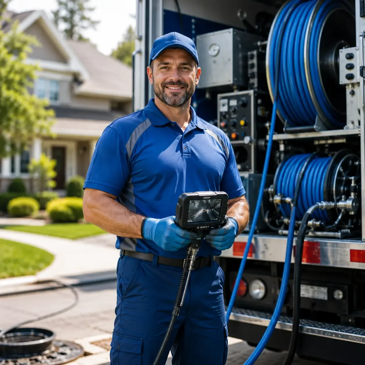 Local outdoor drain cleaning specialists in Franklin, WI